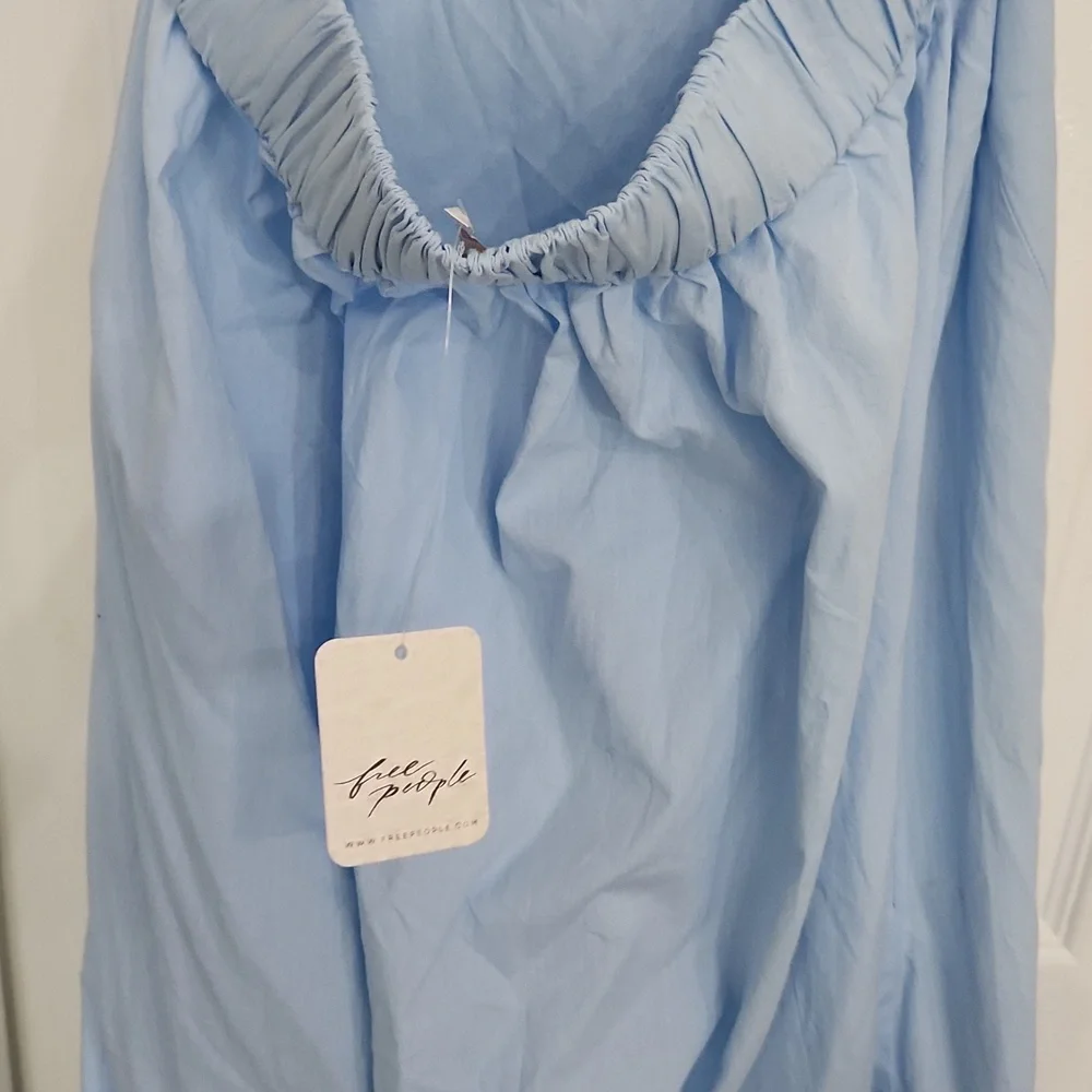 Free People Light Blue Maxi Dress